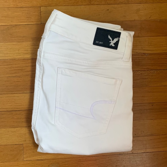 American Eagle Outfitters - Super Super Stretch White Jeggings - Picture 2 of 5